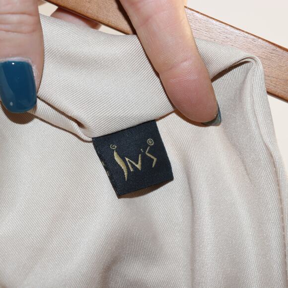 Vintage INS Floral Tapestry Wooden Handle Clutch Purse - Picture 6 of 6